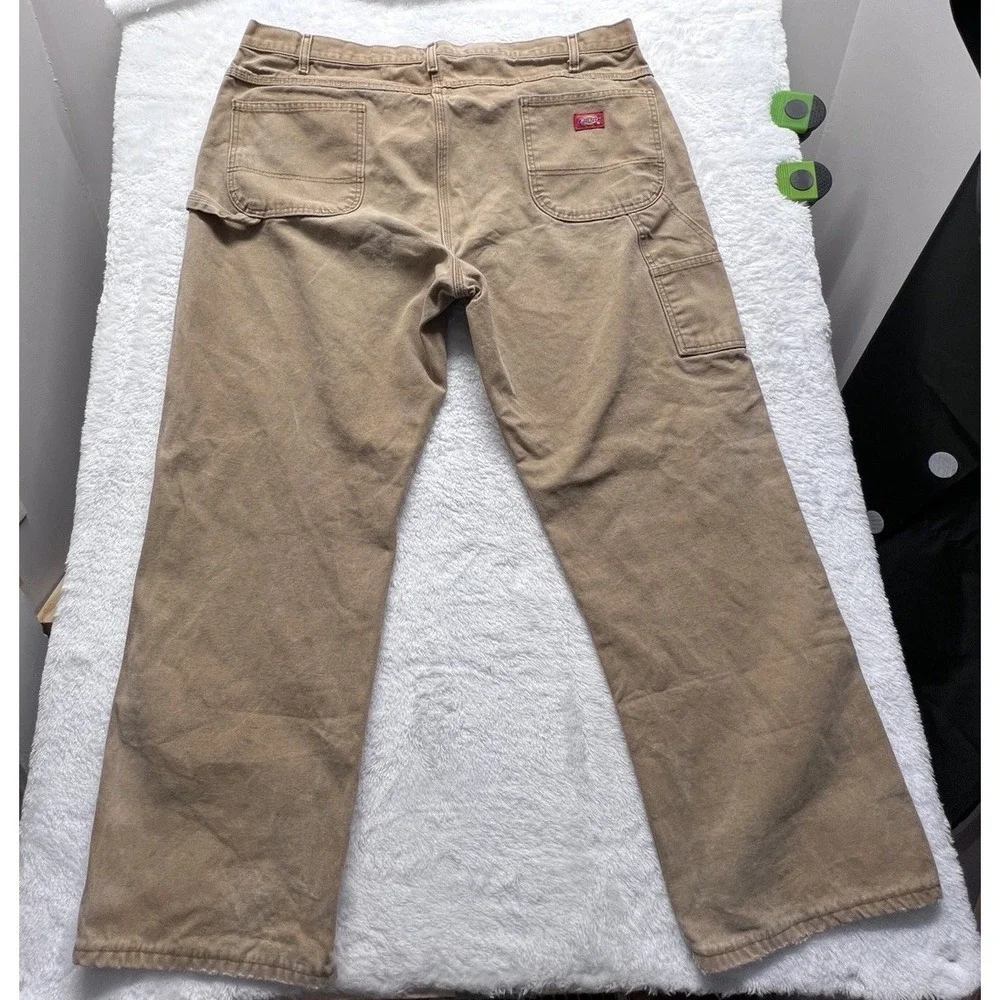 Dickies Carpenter Work Canvas Pants Brown 42x30 Vintage Skater Y2K. Work Pant‎